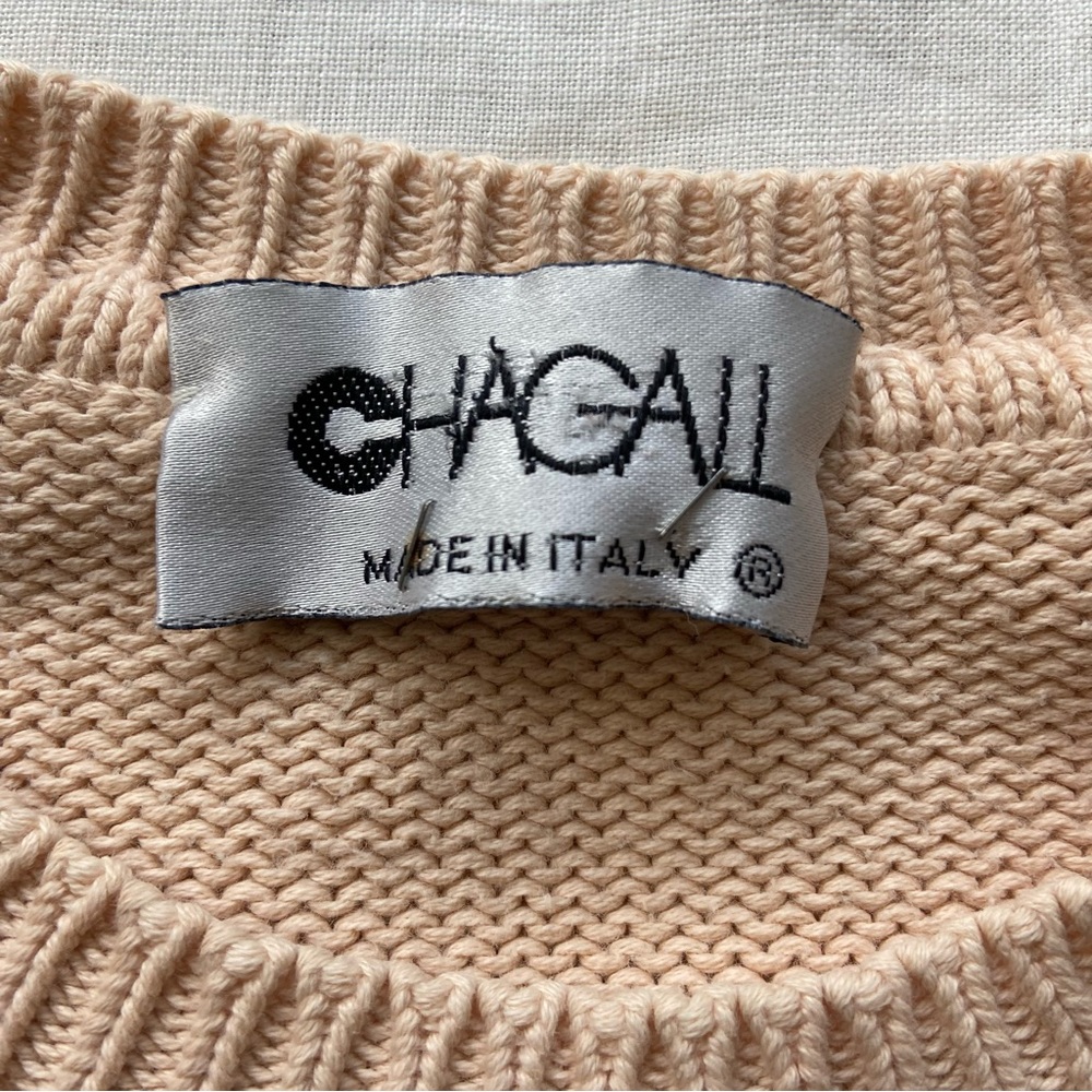 Vintage Chagall Cotton Sweater - Picture 3 of 8